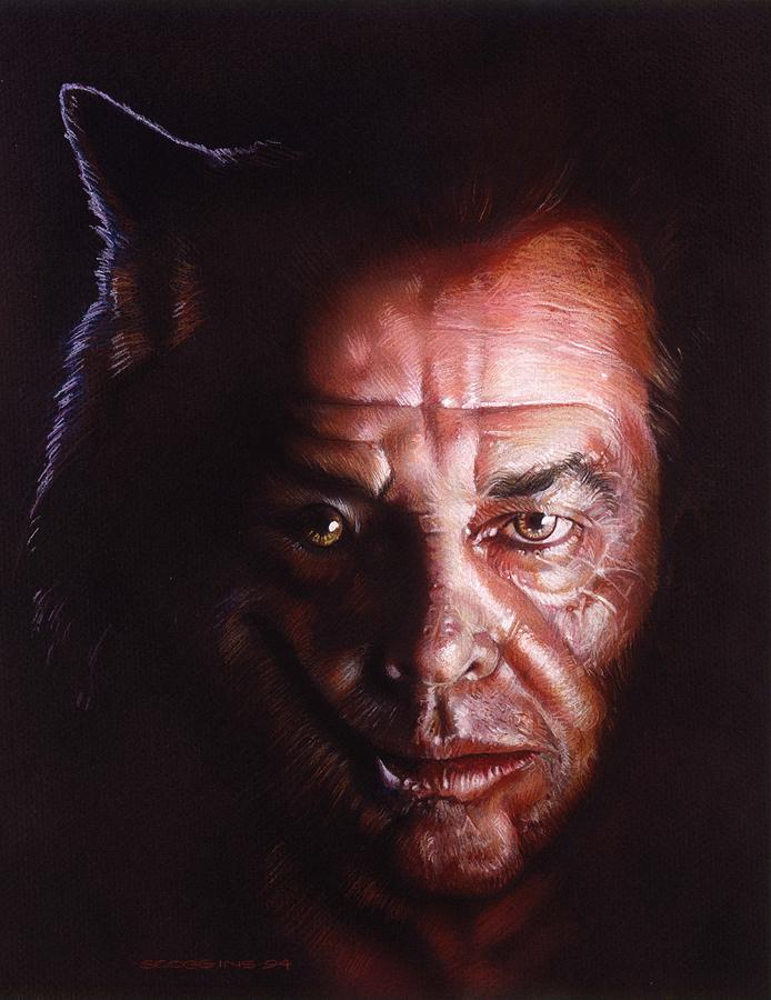 Celebrity Painting - WolfJack by Timothy Scoggins