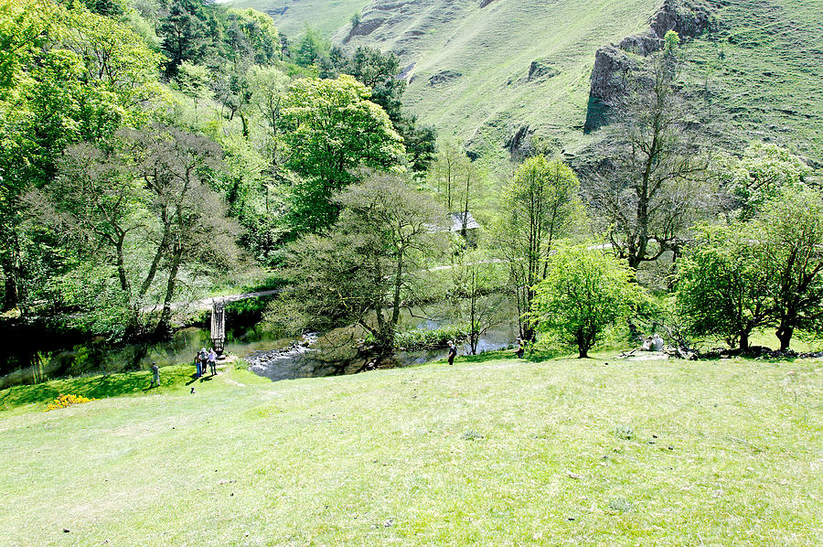 Wolfscote Dale From Gipsy Bank Photograph