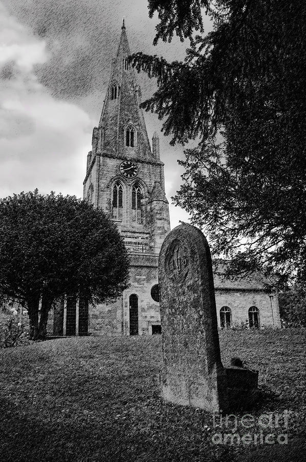 Wollaston Church Photograph by David Arment