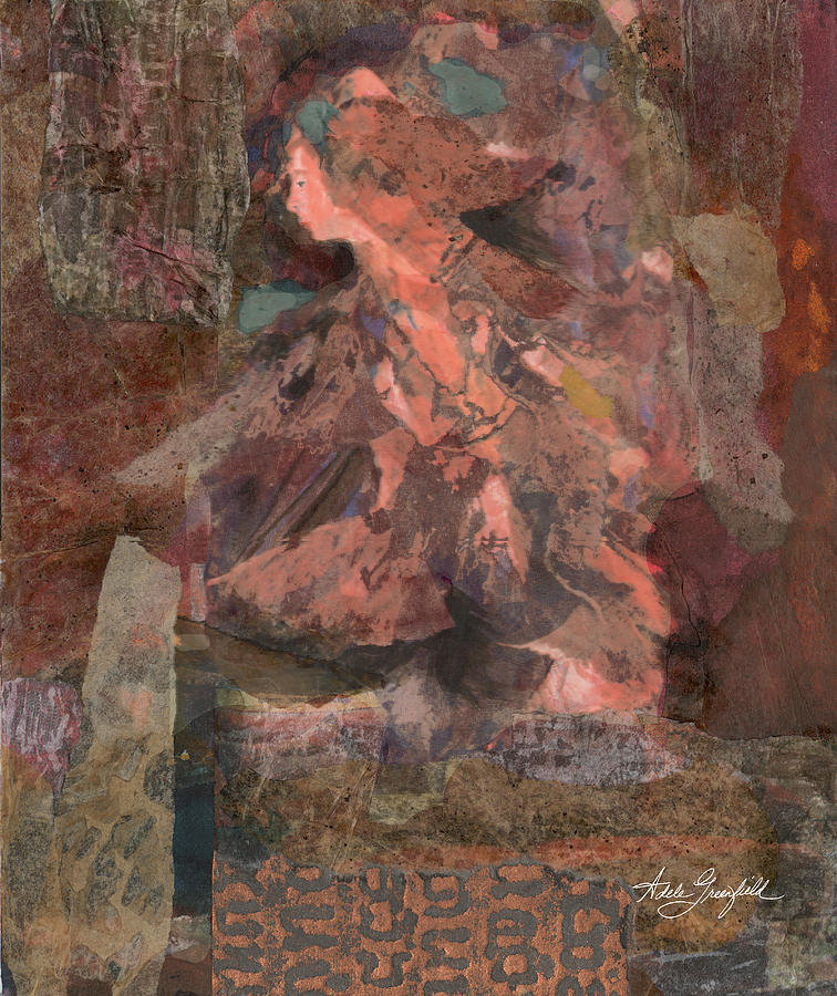 Adele Painting - Woman Dancing by Adele Greenfield