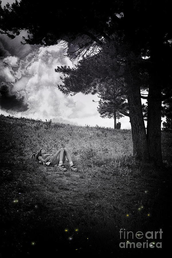 Woman On The Hill Photograph by Madeline Ellis
