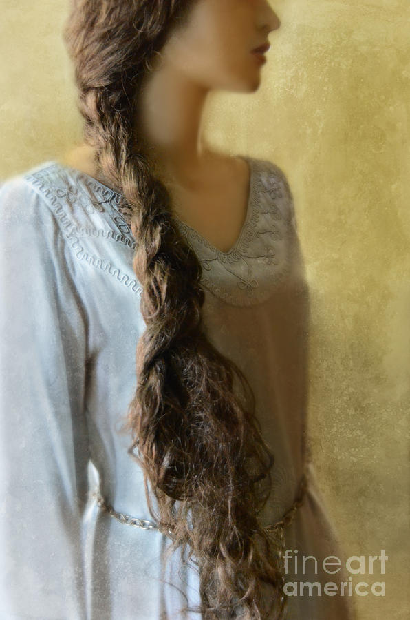 Woman with Long Braid Photograph by Jill Battaglia