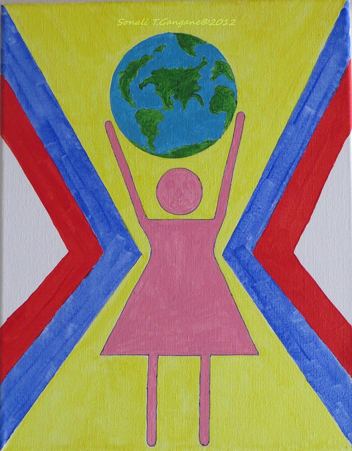 Women Rule The World Painting