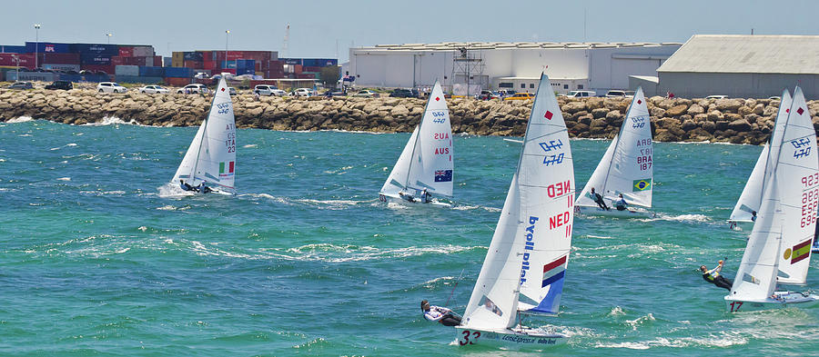 Womens International Sailing Championships Fremantle Photograph by Harry Strharsky