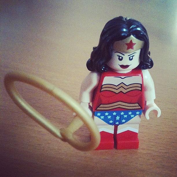 Toy Photograph - Wonder Woman Lego by Lauren Markham