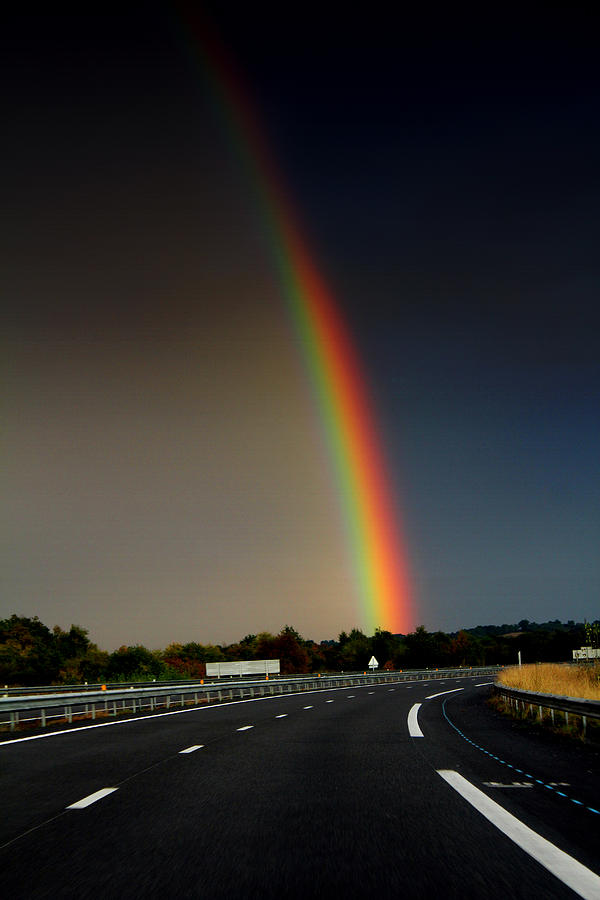 Rainbow Photograph - Wonderland by Cedric Darrigrand