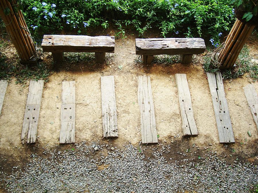 Wood Garden Photograph by Supranee Sengkanon | Fine Art America