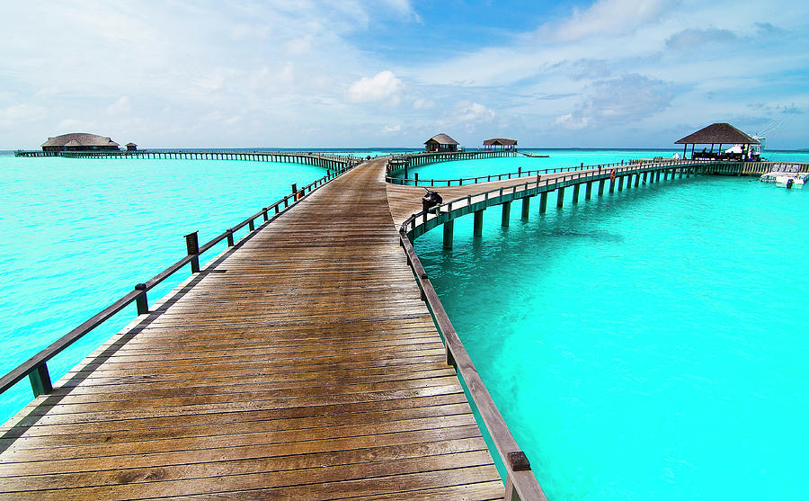 Wooden Jetty Photograph by Luismaxx