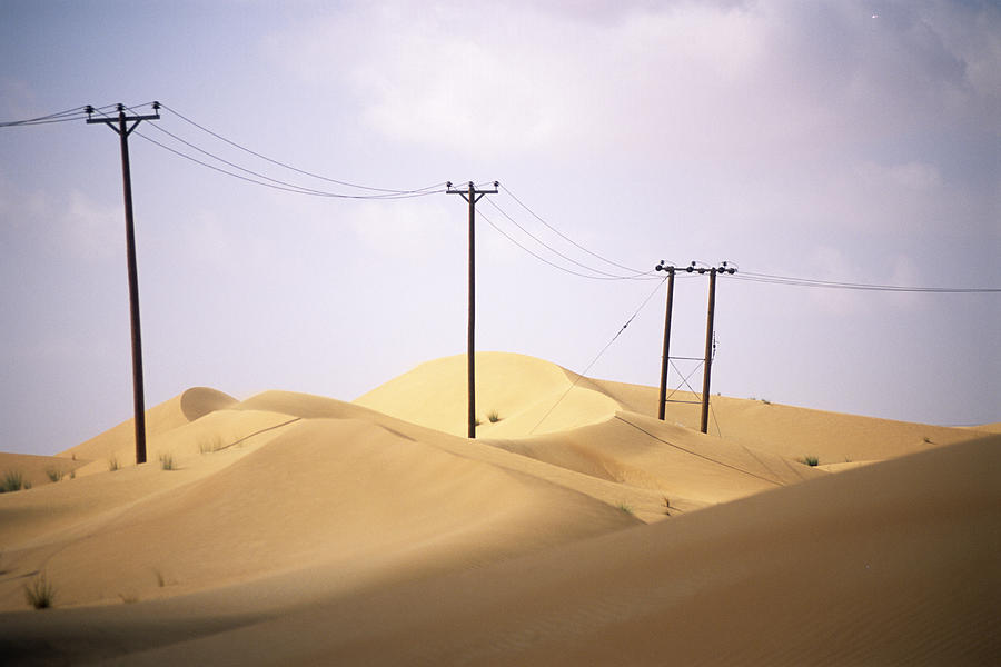 Wooden Pylons Photograph by Adam Gault - Pixels