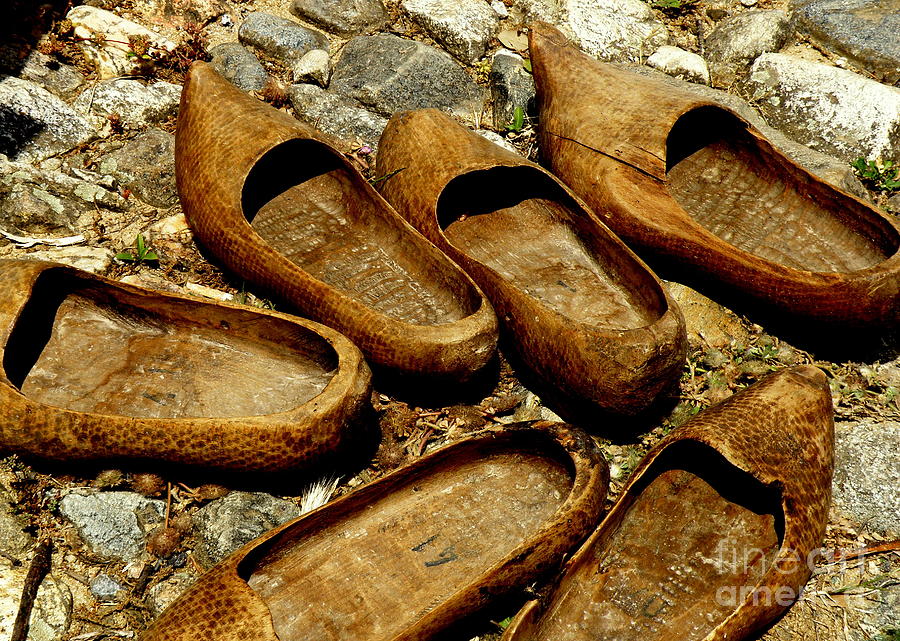 Wooden Shoes Photograph by Lainie Wrightson