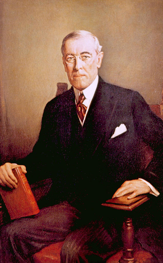 Woodrow Wilson 1856 1924 U S Photograph By Everett Pixels