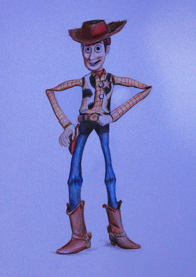 Woody ~ By: Catharine Parker - Toy Story Fan Art (22441316) - Fanpop