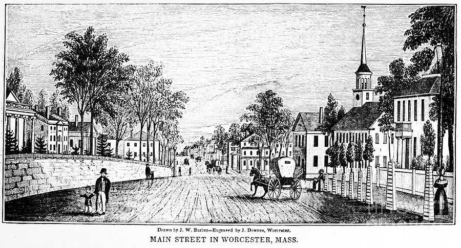 WORCESTER, c1830s Photograph by Granger - Fine Art America