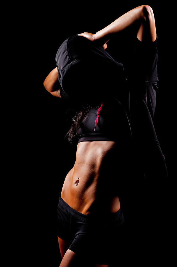 Workout Girl Photograph by Jim Boardman