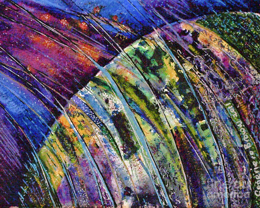 World in A spin by Genevieve Brown World in A spin by Genevieve Brown