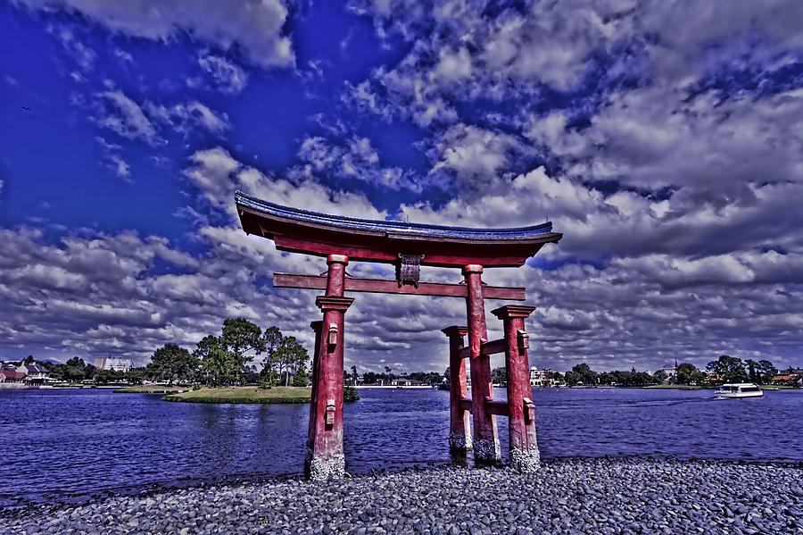 World Showcase Japan HDR Photograph by Jason Blalock