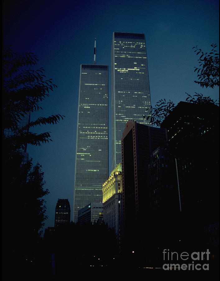World Trade Center At Dusk Photograph by Mark Gilman