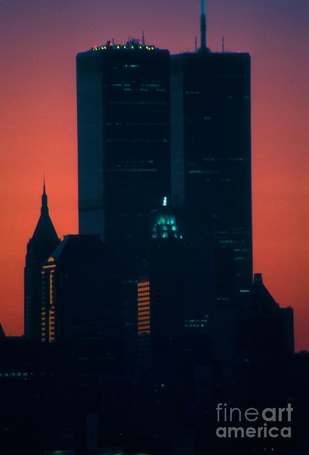World Trade Center At Sunset Photograph by Mark Gilman