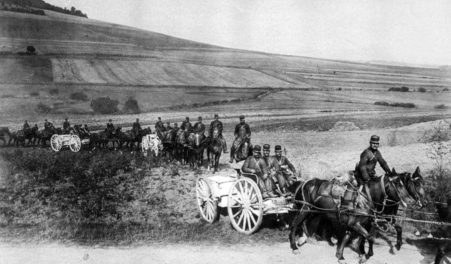 World War I, A Battery Of French Photograph by Everett | Fine Art America