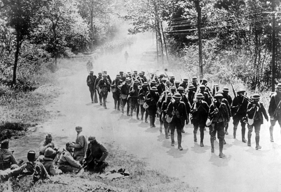 World War I, American Infantrymen Photograph by Everett - Fine Art America