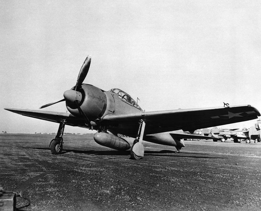 World War II, A Japanese Zero Plane Photograph by Everett