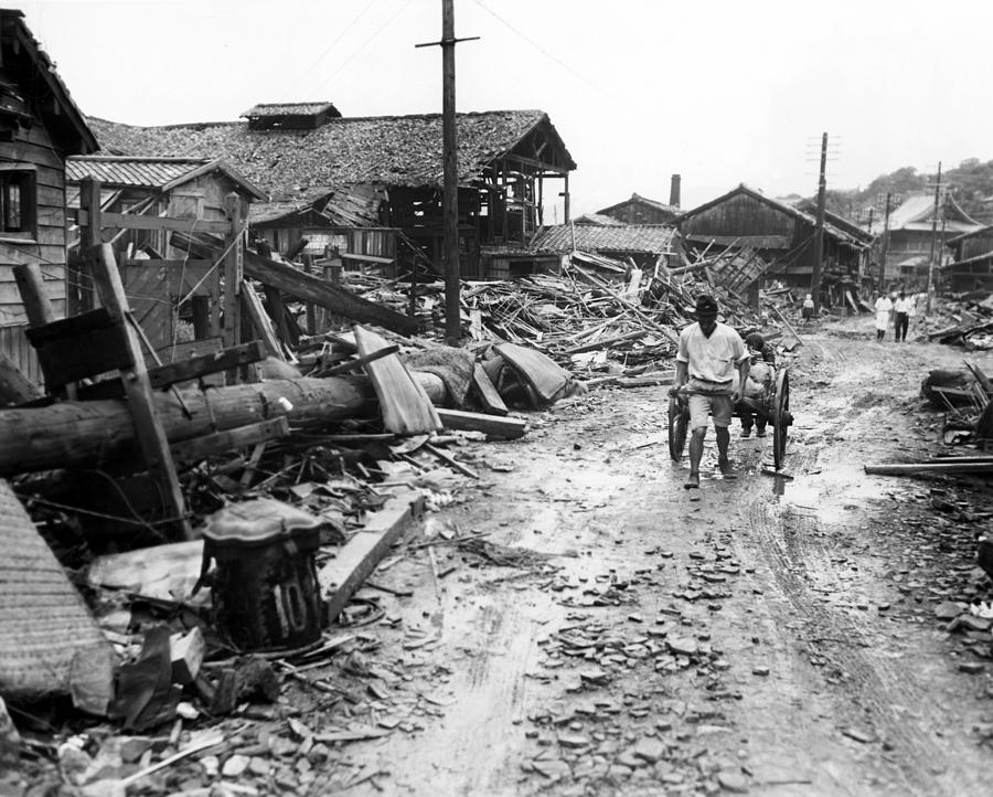 World War II Atomic Bombing Aftermath Photograph By Everett Pixels