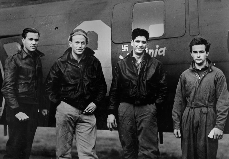 World War II, Four American Airmen Who Photograph By Everett