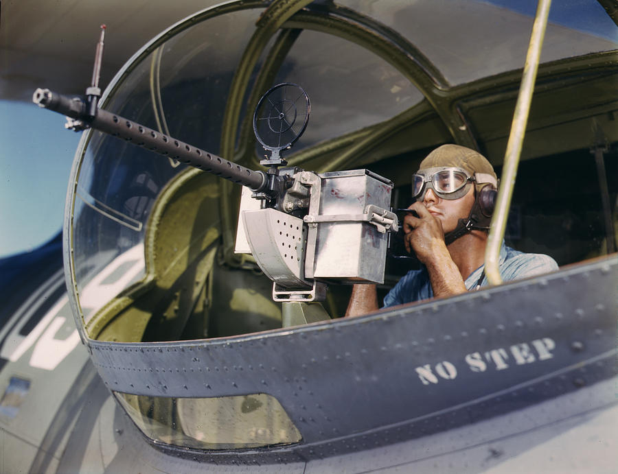 Goggle Photograph - World War II, Jesse Rhodes Waller by Everett