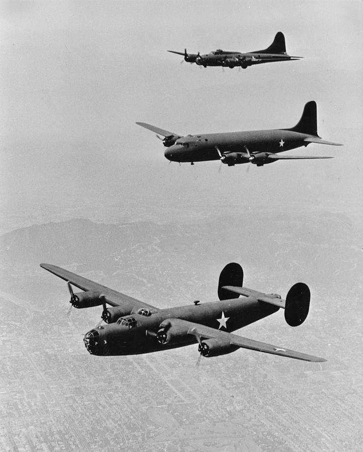 World War II, United States Planes Photograph by Everett