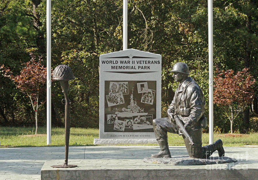 World War II Veterans Memorial Park Photograph by Kathy Flugrath Hicks ...