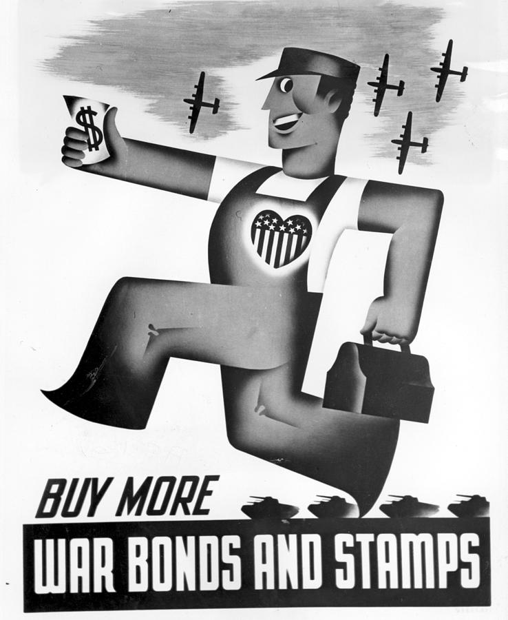 World War II, War Bond Poster, New York by Everett