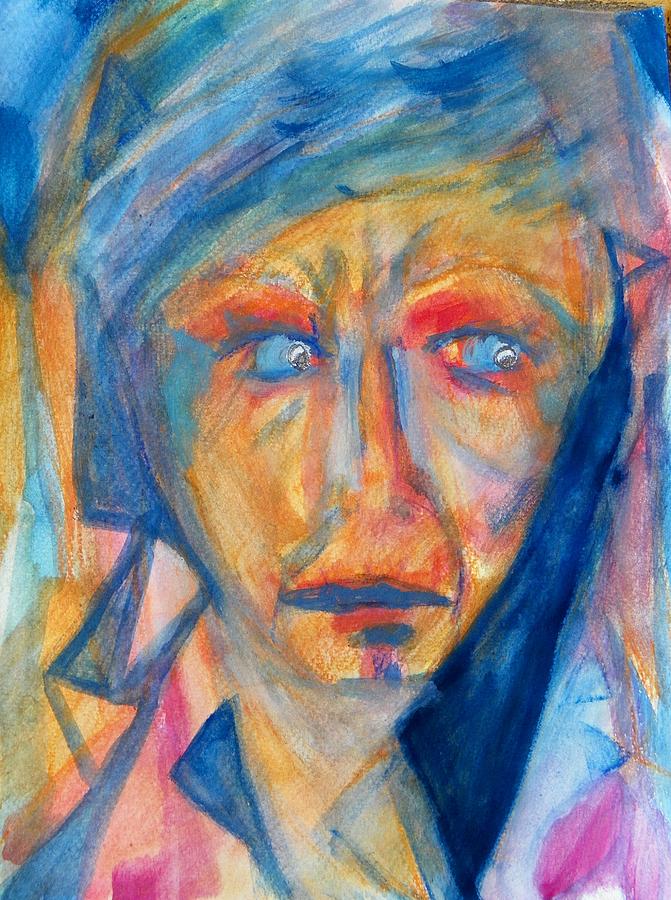 Worry - Weep - Scream Painting by Judith Redman