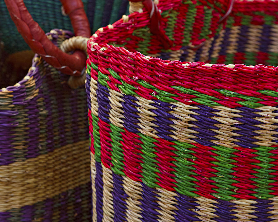 Woven Baskets Photograph by Forest Alan Lee