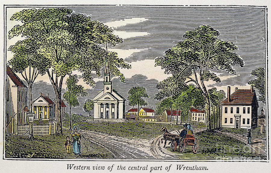 Wrentham, Massachusetts Photograph by Granger