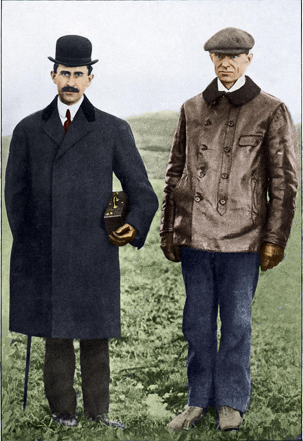 Wright Brothers, Us Aviation Pioneers Photograph by Sheila Terry