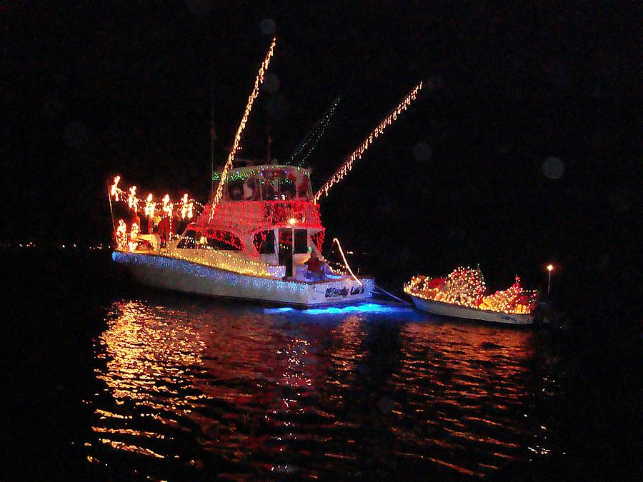 Wrightsville Beach Flotilla Photograph by Joan Meyland