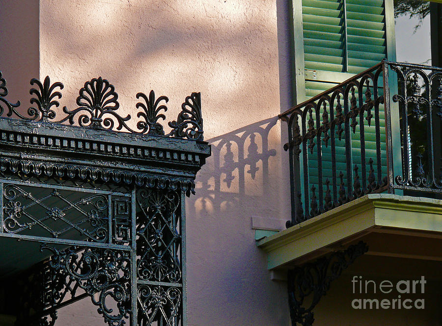 Wrought Iron Garden Photograph by Jeanne  Woods