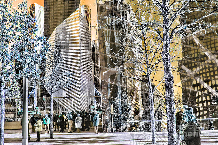 New York City Photograph - WTC Memorial II by Chuck Kuhn