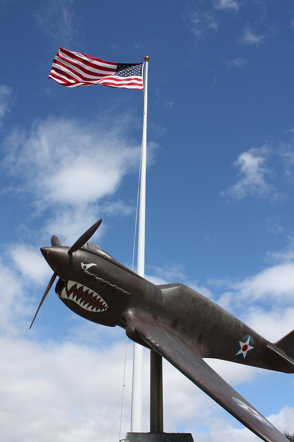 Hickam Afb Photograph - WW II Flyers Memorial Hickam AFB by Craig Wood
