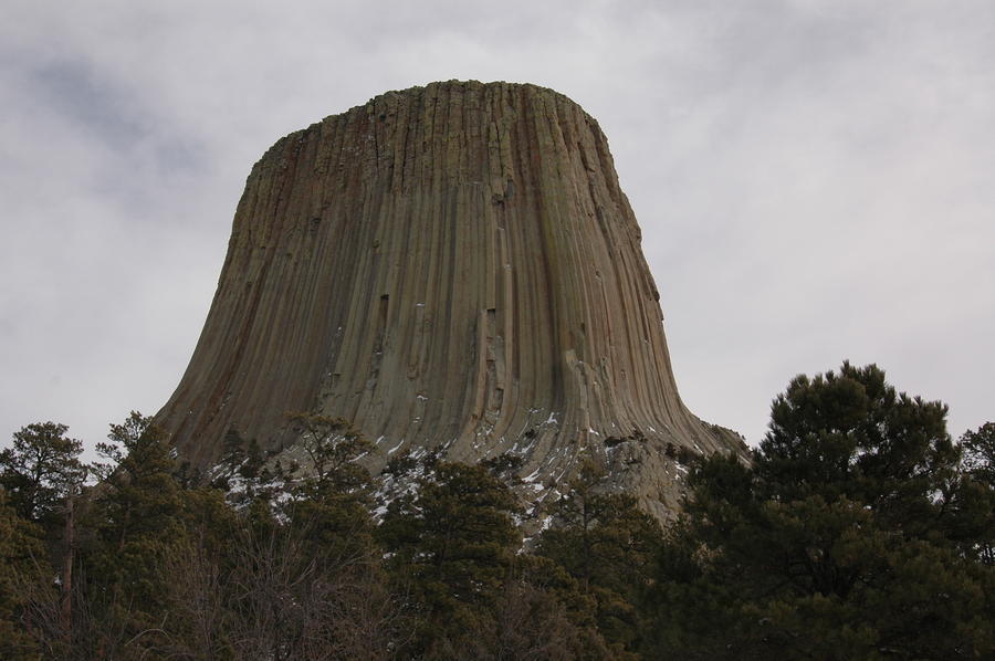 Wyoming Devils Tower Photograph by Wanda Jesfield