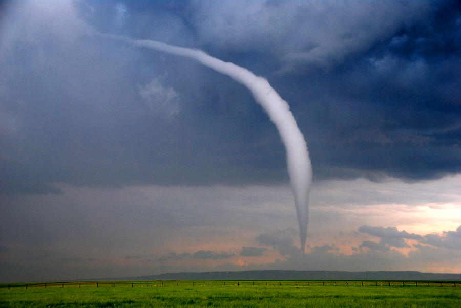 Wyoming Tornado Photograph by Tony Laubach