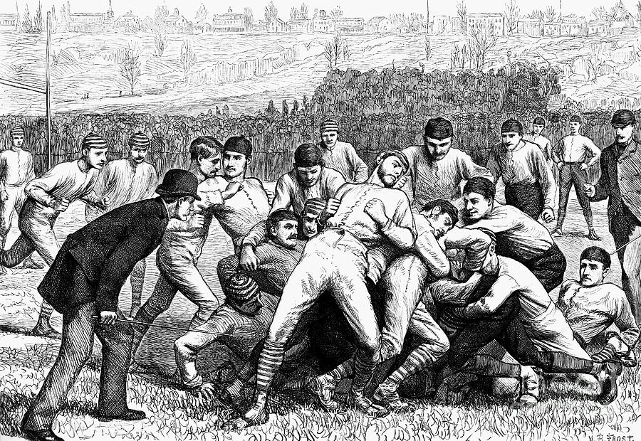 YALE vs. PRINCETON, 1879 Photograph by Granger