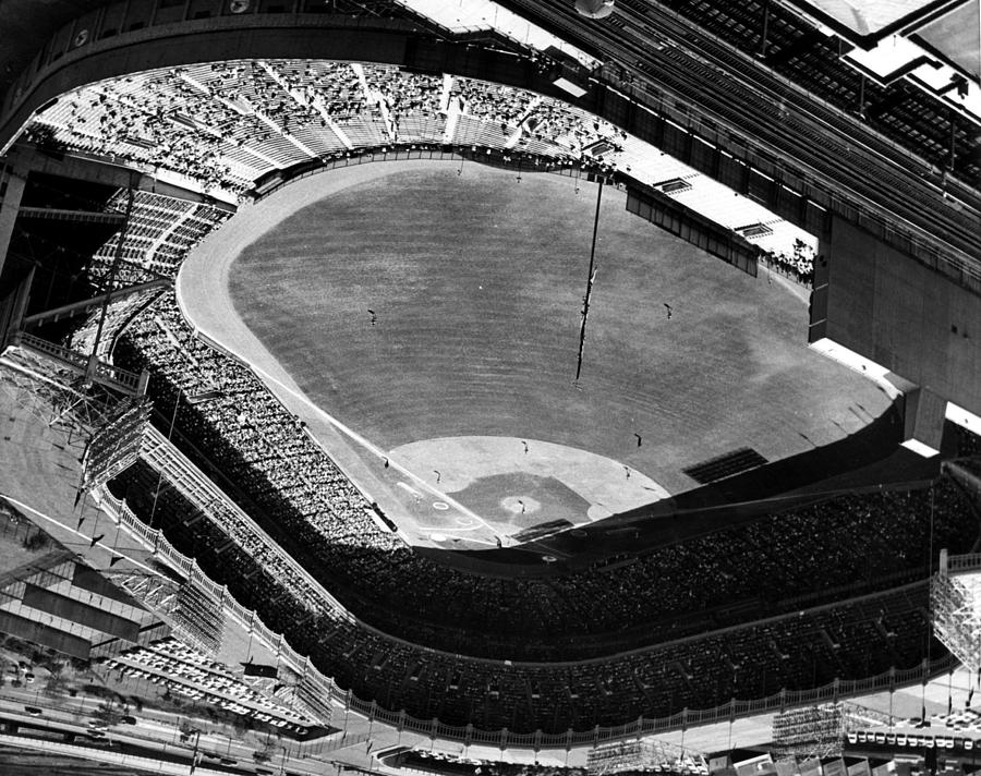 Yankee Stadium On Labor Day. 20,000 Photograph by Everett