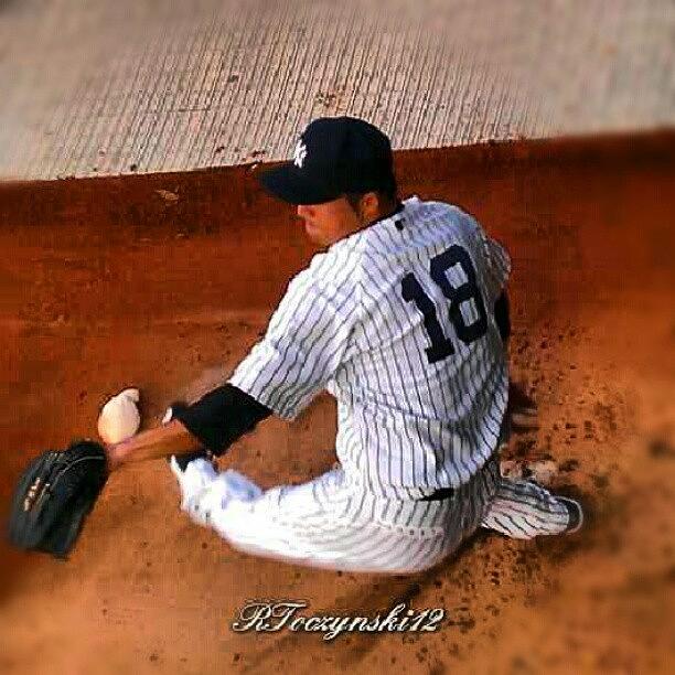 Baseball Photograph - #yankees #lyrical #baseball #pitchers by Rich Toczynski