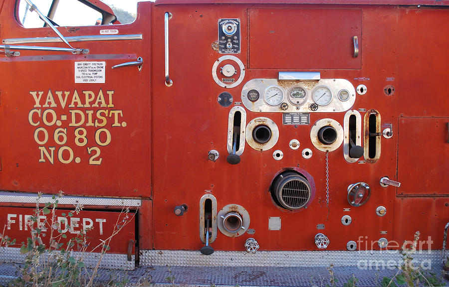 Yavapai County District 0680 Engine No 2 Photograph by Heather Kirk