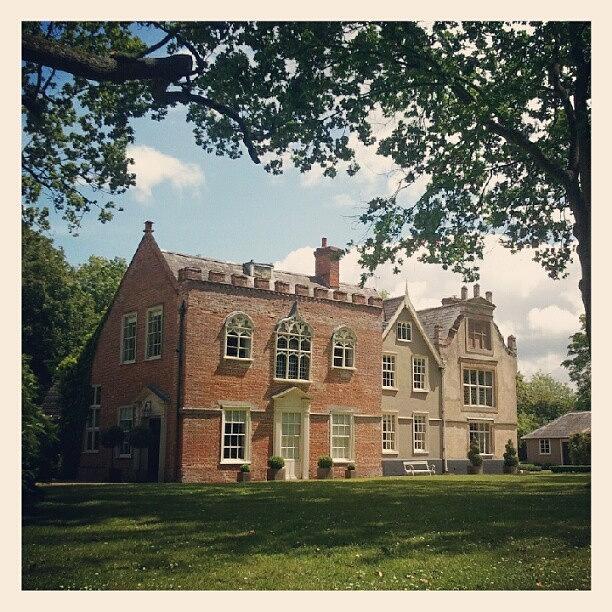 Tudor Photograph - #yaxley, #hall, #country, #house by Rykan V