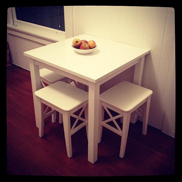 Yay We Got A Kitchen Table! So Cute!! Photograph by Pauline H