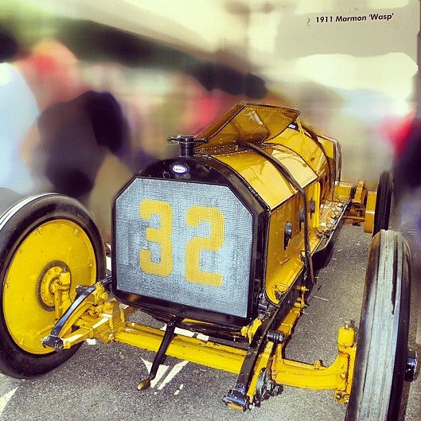 Car Photograph - Yellow. 💛 #car #vintagecar by Richard Randall