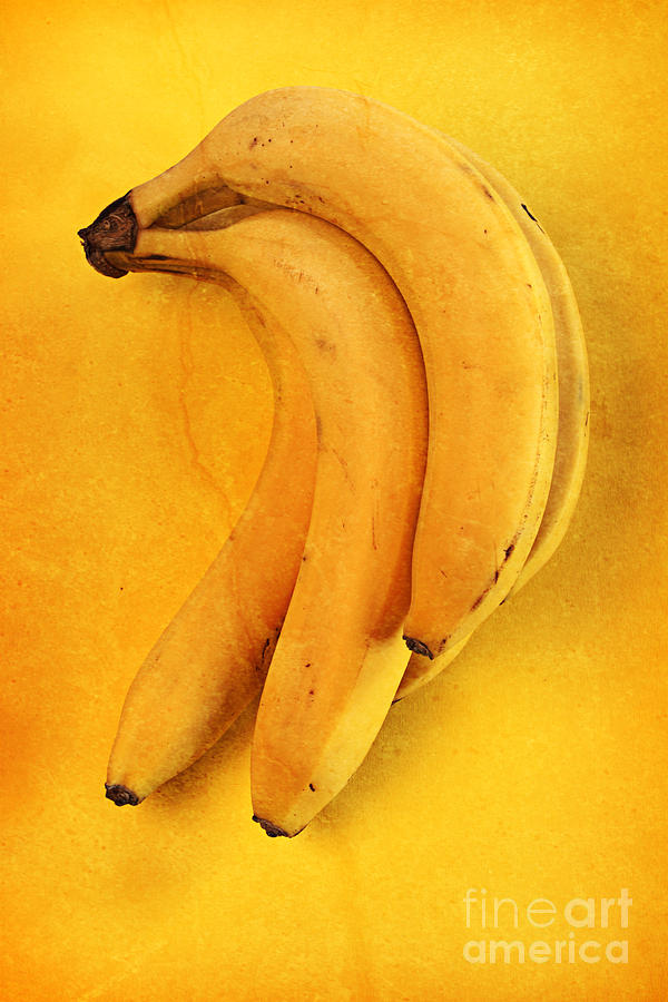 Banana Photograph - Yellow by Andreas Berheide