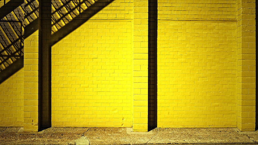 Still Life Photograph - Yellow City Scene by Tom Bush IV